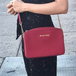 MICHAEL KORS “Large Jet Set  ” Saffiano bag
